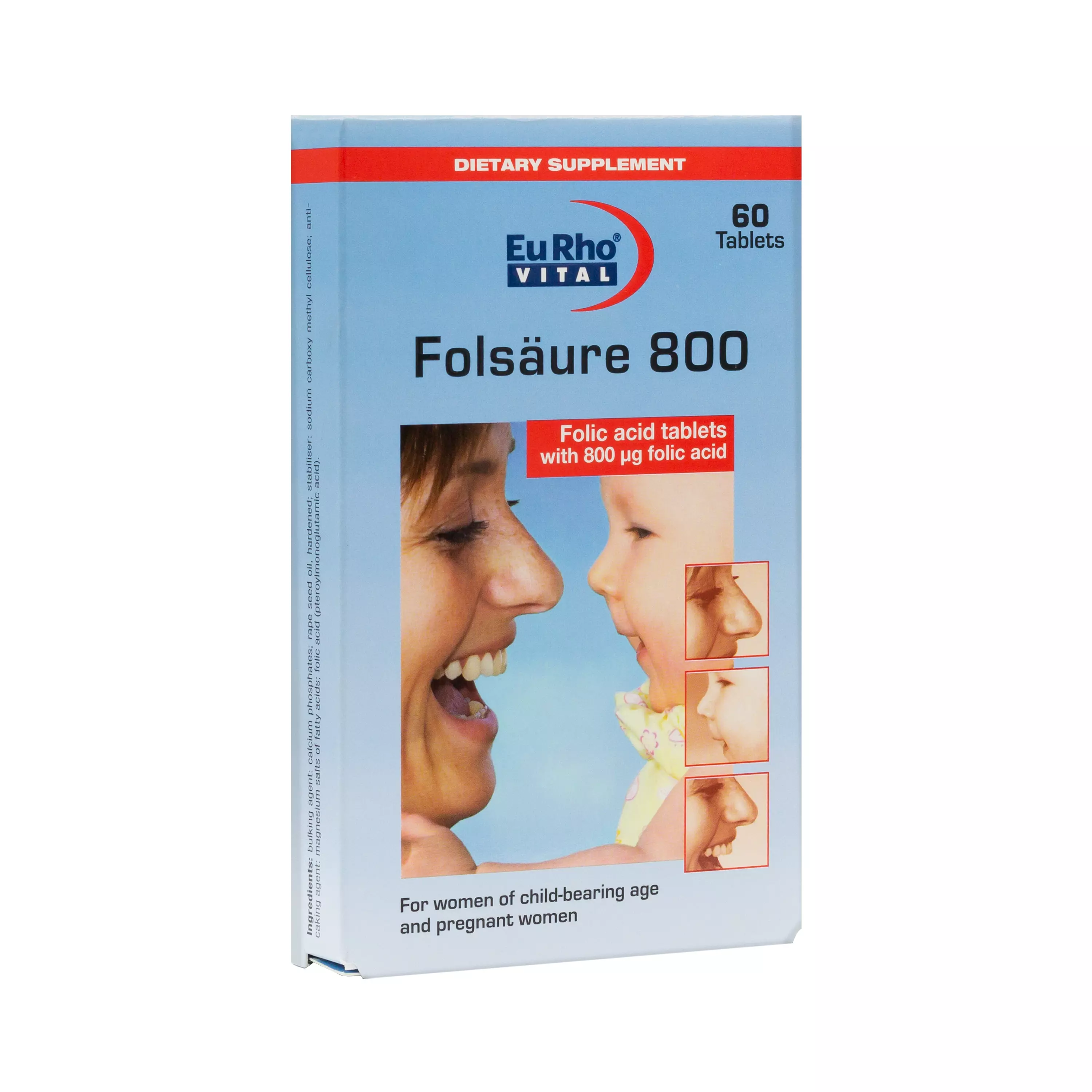 قرص اسید فولیک 60 عددی یوروویتال